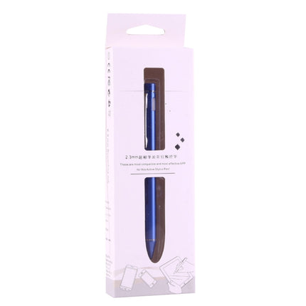 Universal Rechargeable Capacitive Touch Screen Stylus Pen with 2.3mm Superfine Metal Nib, For iPhone, iPad, Samsung, and Other Capacitive Touch Screen Smartphones or Tablet PC(Blue)-garmade.com