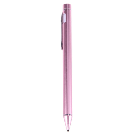 Universal Rechargeable Capacitive Touch Screen Stylus Pen with 2.3mm Superfine Metal Nib, For iPhone, iPad, Samsung, and Other Capacitive Touch Screen Smartphones or Tablet PC(Rose Gold)-garmade.com