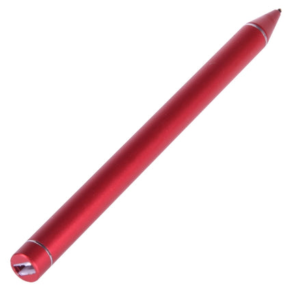 Universal Rechargeable Capacitive Touch Screen Stylus Pen with 2.3mm Superfine Metal Nib, For iPhone, iPad, Samsung, and Other Capacitive Touch Screen Smartphones or Tablet PC(Red)-garmade.com