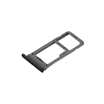 SIM Card Tray + Micro SD Tray for Samsung Galaxy S8(Black)-garmade.com