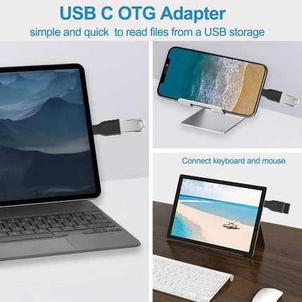 USB-C / Type-C Male to USB 3.0 Female OTG Converter Adapter-garmade.com