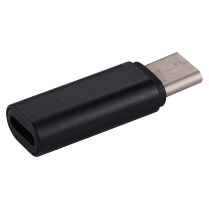 8 Pin Female to USB-C / Type-C Male Metal Shell Adapter(Black)-garmade.com