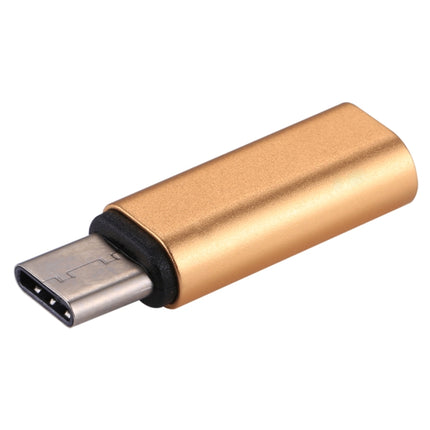 8 Pin Female to USB-C / Type-C Male Metal Shell Adapter(Gold)-garmade.com
