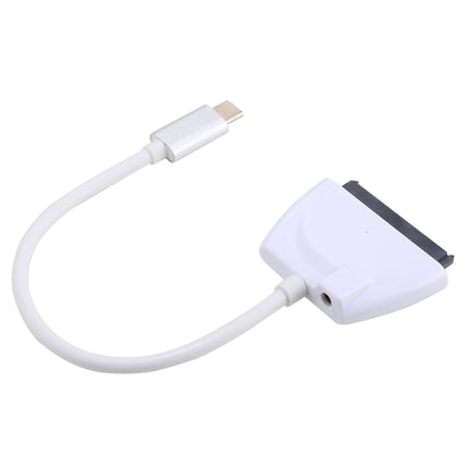USB-C / Type-C To 22 Pin SATA Hard Drive Adapter Cable Converter, Total Length: about 23cm-garmade.com