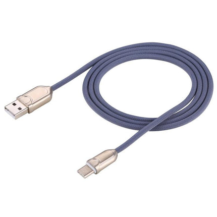 1m 2A USB-C / Type-C to USB 2.0 Data Sync Quick Charger Cable(Blue)-garmade.com