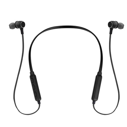 BTH-S8 Sports Style Magnetic Wireless Bluetooth In-Ear Headphones, For iPhone, Galaxy, Huawei, Xiaomi, LG, HTC and Other Smart Phones, Working Distance: 10m(Black)-garmade.com