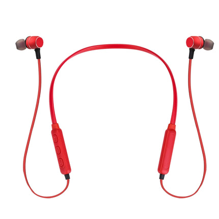 BTH-S8 Sports Style Magnetic Wireless Bluetooth In-Ear Headphones, For iPhone, Galaxy, Huawei, Xiaomi, LG, HTC and Other Smart Phones, Working Distance: 10m(Red)-garmade.com