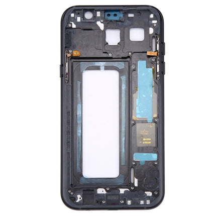 For Galaxy A7 (2017) / A720 Middle Frame Bezel(Black)-garmade.com