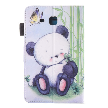 For Galaxy Tab A 7.0 (2016) / T280 Lovely Cartoon Panda Pattern Horizontal Flip Leather Case with Holder & Card Slots & Pen Slot-garmade.com