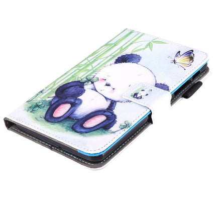 For Galaxy Tab A 7.0 (2016) / T280 Lovely Cartoon Panda Pattern Horizontal Flip Leather Case with Holder & Card Slots & Pen Slot-garmade.com