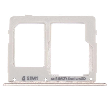 Dual SIM Card Tray & Micro SD Card Tray for Samsung Galaxy C7 Pro / C5 Pro Gold-garmade.com