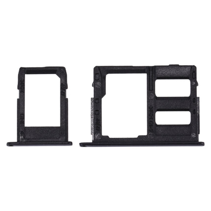 SIM Card Tray + Micro SD Card Tray for Samsung Galaxy J3 (2017) Single SIM / J330 & J5 (2017) Single SIM / J530 & J7 (2017) Single SIM / J730(Black)-garmade.com