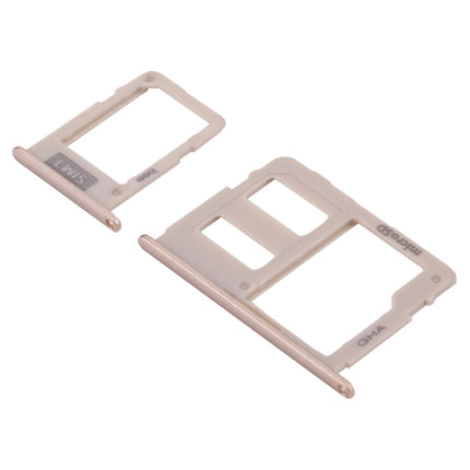 SIM Card Tray + Micro SD Card Tray for Samsung Galaxy J3 (2017) Single SIM / J330 & J5 (2017) Single SIM / J530 & J7 (2017) Single SIM / J730(Gold)-garmade.com