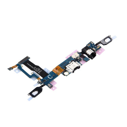 Charging Port / Home Button & Earphone Jack Flex Cable for Samsung Galaxy C5 Pro / C5010-garmade.com