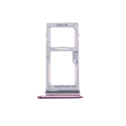 for Samsung Galaxy S9+ / S9 SIM & SIM / Micro SD Card Tray(Purple)-garmade.com