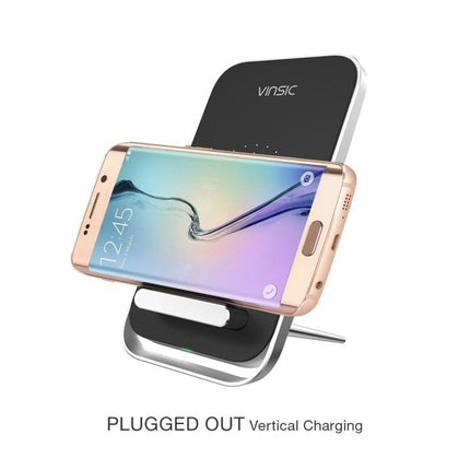 Vinsic Output 5V 1A Qi Standard Wireless Charger Fast Charger-garmade.com