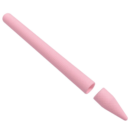Stylus Pen Silica Gel Protective Case for Microsoft Surface Pro 5 / 6 (Pink)-garmade.com
