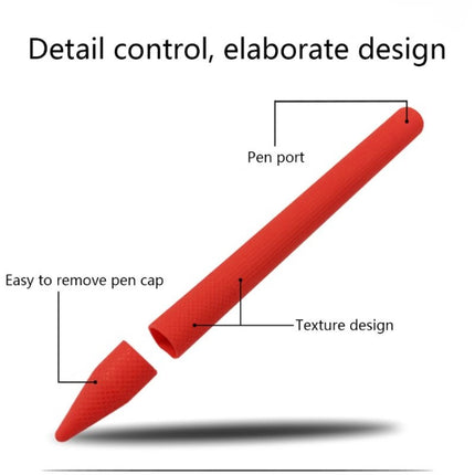 Stylus Pen Silica Gel Protective Case for Microsoft Surface Pro 5 / 6 (White)-garmade.com