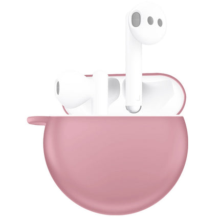 For Huawei FreeBuds 3 Silicone Wireless Bluetooth Earphone Protective Case Storage Box(Pink)-garmade.com