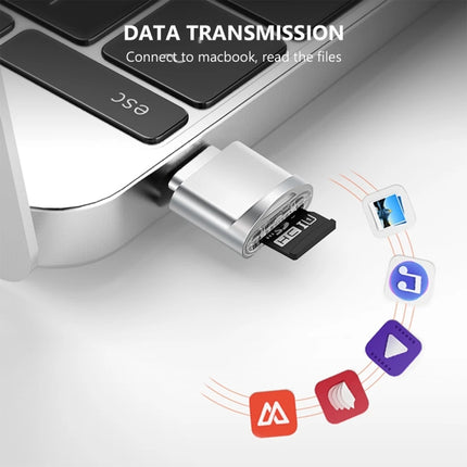 USB-C / Type-C to Micro SD Card (TF Card) Reader Adapter-garmade.com
