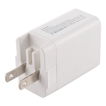 5 in 1 18W Power Adapter Plug Adapter Convertible US + UK + EU + AU Plug-garmade.com