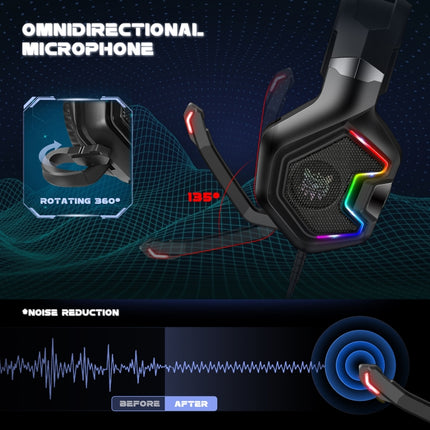 ONIKUMA K10 PRO Computer Games Wired Headset with Microphone-garmade.com