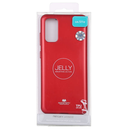 GOOSPERY JELLY Full Coverage Soft Case For Galaxy S20(Red)-garmade.com