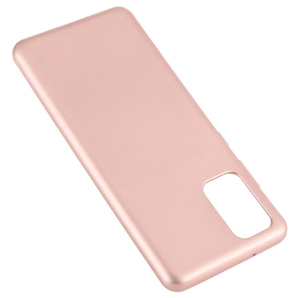 GOOSPERY i-JELLY TPU Shockproof and Scratch Case for Galaxy S20+ (Rose Gold)-garmade.com