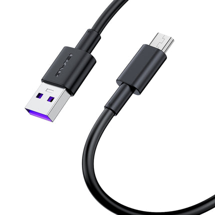 awei CL-77M 5A USB to Micro USB Interface Smart Fast Charge TPE Data Cable, Cable Length: 1m (Black)-garmade.com