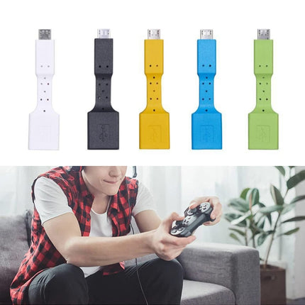 5 PCS Micro USB Male to USB 3.0 Female OTG Adapter (Black)-garmade.com