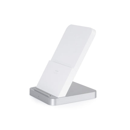 Original Xiaomi 30W Qi Vertical Wireless Charger, Built-in Silent Fan(White)-garmade.com