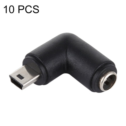 10 PCS Mini 5 Pin Male to 5521 Female Adapter-garmade.com