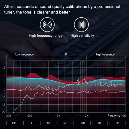 Galante G30 HIFI Sound Quality Metal Tone Tuning In-Ear Wired Earphone (Black)-garmade.com