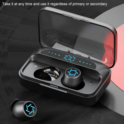 Galante S15 Bluetooth 5.0 True Wireless Bluetooth Earphone with Charging Box (White)-garmade.com