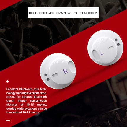 SABBAT X11 Mini Bluetooth 4.2 In-Ear Earphone with Charging Box, For iPad, iPhone, Galaxy, Huawei, Xiaomi, LG, HTC and Other Smart Phones-garmade.com