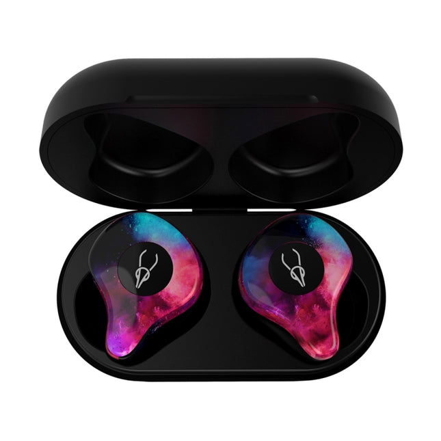 SABBAT X12PRO Mini Bluetooth 5.0 In-Ear Stereo Earphone with Charging Box, For iPad, iPhone, Galaxy, Huawei, Xiaomi, LG, HTC and Other Smart Phones(Flame)-garmade.com