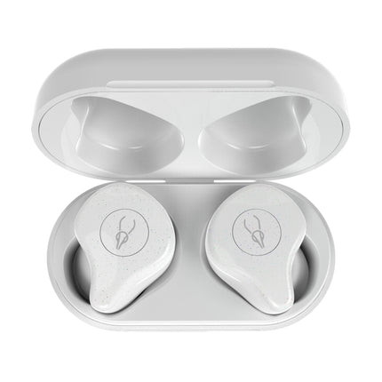 SABBAT X12PRO Mini Bluetooth 5.0 In-Ear Stereo Earphone with Charging Box, For iPad, iPhone, Galaxy, Huawei, Xiaomi, LG, HTC and Other Smart Phones(Moonlight White)-garmade.com