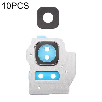 10 PCS Camera Lens Cover for Samsung Galaxy S8+ / G955 Silver-garmade.com