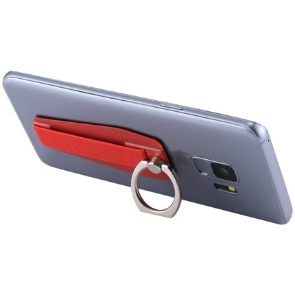 Universal Durable Finger Ring Phone Holder Sling Grip Anti-slip Stand(Red)-garmade.com