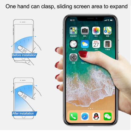 Universal Durable Finger Ring Phone Holder Sling Grip Anti-slip Stand(Silver)-garmade.com