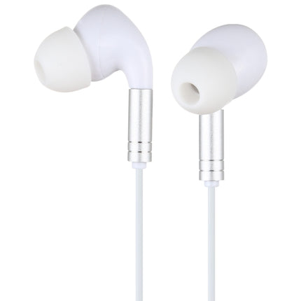 520 8 Pin Interface In-ear Wired Wire-control Earphone with Silicone Earplugs, Cable Length: 1.2m (White)-garmade.com
