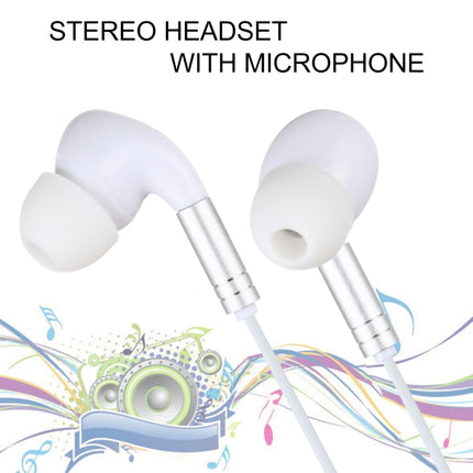 520 8 Pin Interface In-ear Wired Wire-control Earphone with Silicone Earplugs, Cable Length: 1.2m (White)-garmade.com