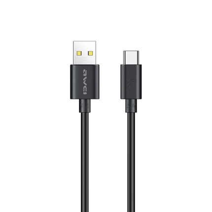 awei CL-110T 1m USB to USB-C / Type-C Fast Charging Data Cable-garmade.com