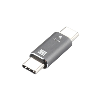 USB-C / Type-C 4.0 Male to Male Plug Converter 40Gbps Data Sync Adapter-garmade.com