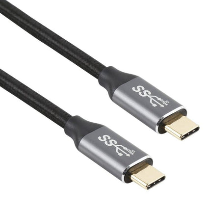 USB-C / Type-C Male to USB-C / Type-C Male Transmission Data Charging Cable, Cable Length: 0.5m-garmade.com