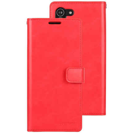 For Samsung Galaxy S21 5G GOOSPERY Mansoor Series Crazy Horse Texture Horizontal Flip Leather Case With Bracket & Card Slot & Wallet (Red)-garmade.com