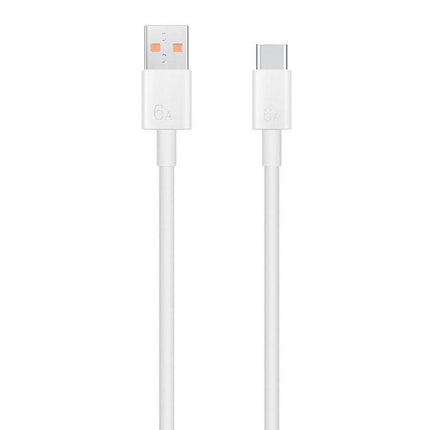 Original Honor AC790 6A USB to USB-C / Type-C Interface Charging and Transmission Data Cable, Cable Length: 1m-garmade.com