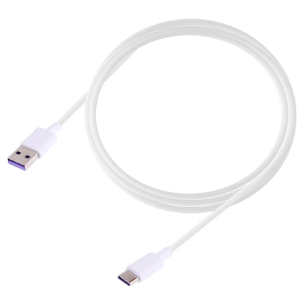 1.5m 5V / 4A USB to USB-C / Type-C Fast Charging Cable (White)-garmade.com
