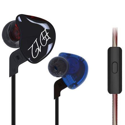 KZ ED12 3.5mm Jack Hanging Ear Sports Design In-Ear Style Wire Control Earphone, Cable Length: 1.2m-garmade.com
