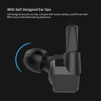 KZ ZS6 3.5mm Plug Hanging Ear Sports Design In-Ear Style Wire Control Earphone, Cable Length: 1.2m(Grey)-garmade.com